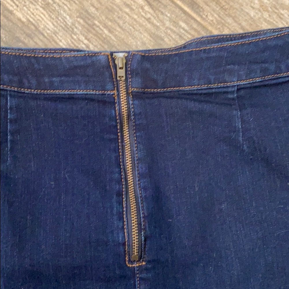 Donated- EUC loft denim skirt - Picture 5 of 6